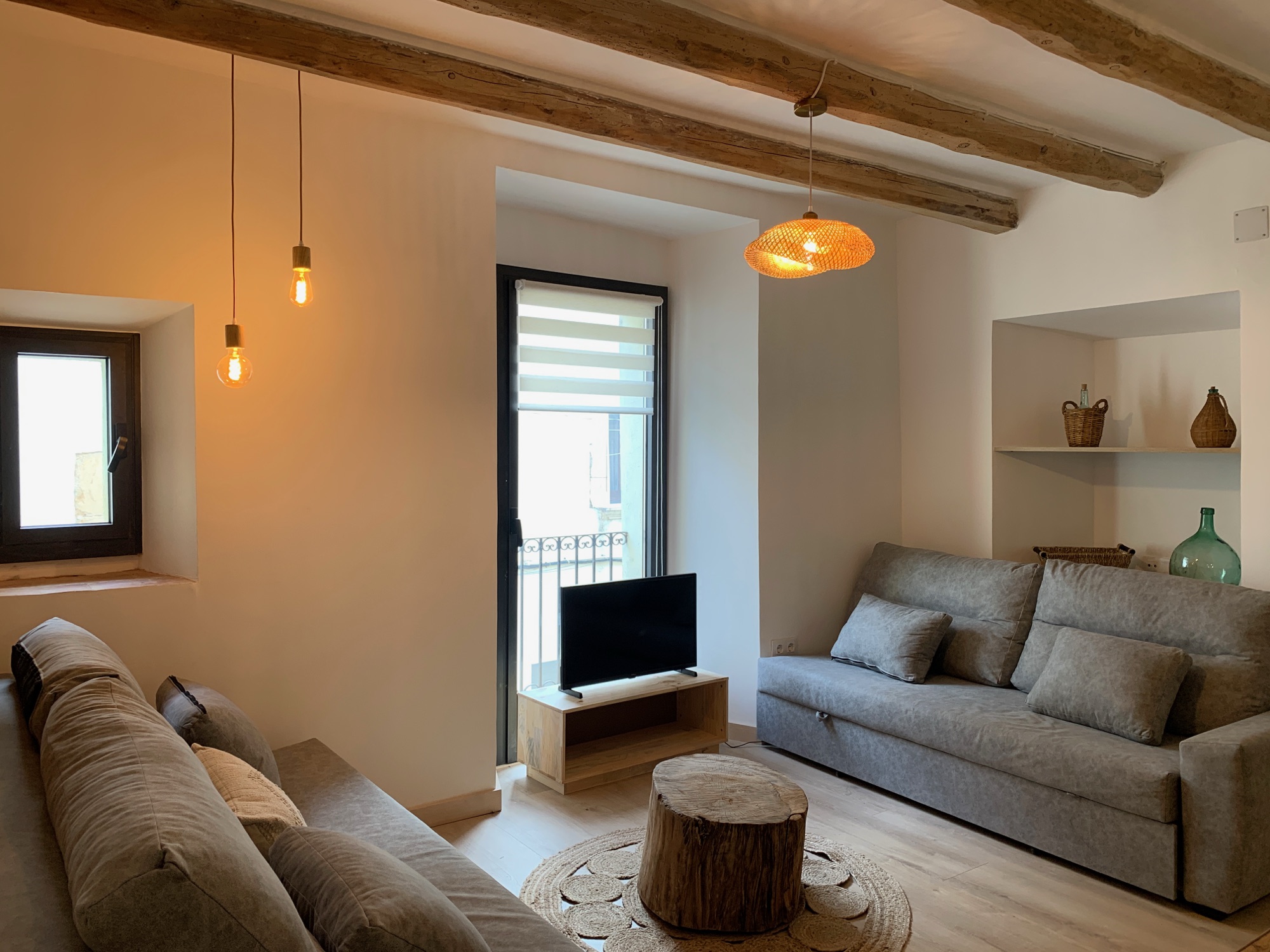 Sala d'estar de Can Joan Empordà